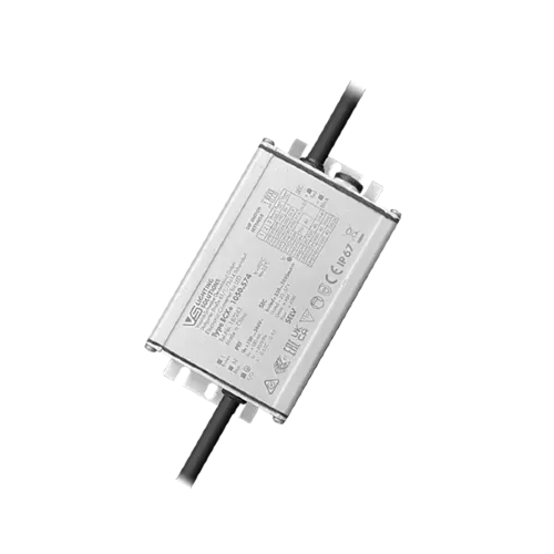 VS ECXe 1050.574 350-1050mA 20 - 57V/40W с проводами IP67 DIP-перкл 116х64х32мм - драйвер для светодиодов Vossloh-Schwabe. Фото