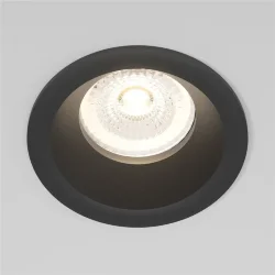 Светильник встраиваемый Andi GU10 черный IP44 25061/01 (070143)