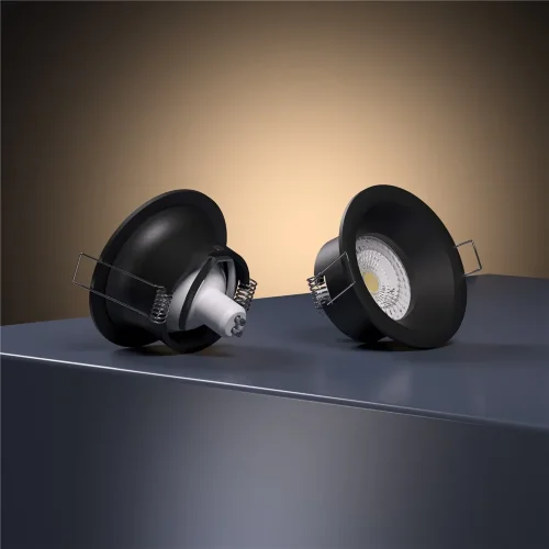 Светильник встраиваемый Andi GU10 черный IP44 25061/01 - фото 3