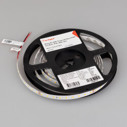Светодиодная лента RT-А90-10mm 24V Warm2700 (4.8 W/m, IP20, 2835, 5m) (Arlight, высок.эфф.200 лм/Вт) 038777