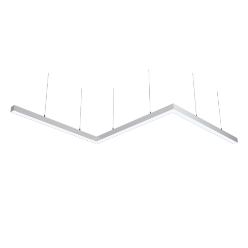 Светильник WOLTA PRO КОНТУР ЗИГЗАГ ДСО03-108-701-6К-Б Матовый - фото 1.