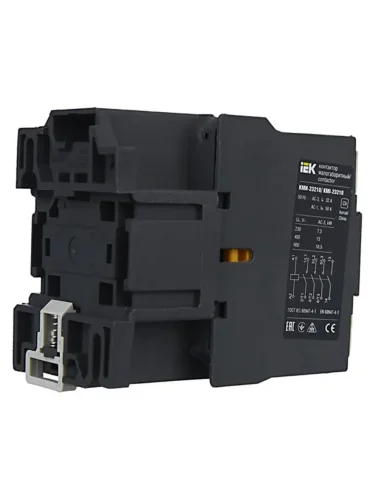 Контактор КМИ-23210 32А 230В/АС3 1НО KARAT IEK KKM21-032-230-10 - фото 7