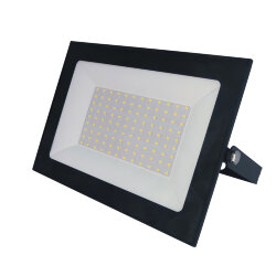 ULF-F21-100W-3000K IP65 200-250В BLACK Прожектор светодиодный, Теплый белый свет 3000К, Корпус черный, TM Uniel