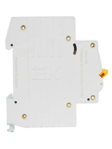 Выключатель автоматический модульный 1п C 63А 4.5кА ВА47-29 KARAT IEK MVA20-1-063-C - фото 5