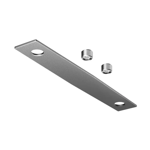 Коннектор прямой для шинопровода Levity (Серебро) TRA184C-11S - фото