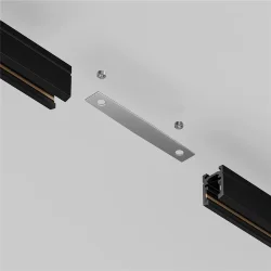 Коннектор прямой для шинопровода Levity (Серебро) TRA184C-11S