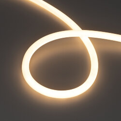 Светодиодная лента герметичная MOONLIGHT-ТОР-S-М560-D13mm 24V Warm3000 (13 W/m, IP65, 5m, wire х1, трос) (Arlight, Вывод прямой, 3 года) 043816