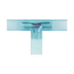 UTC-K-34-B67-RGB CLEAR 005 POLYBAG Соединитель контактный Т-образный для светодиодных лент 220В 5050 RGB, 4 контакта, цвет прозрачный, 5 штук в пакете