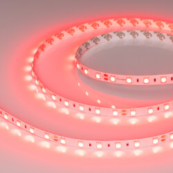 Светодиодная лента RT-B60-10mm 24V Red (14.4 W/m, IP20, 5060, 5m) (Arlight, Открытый)
