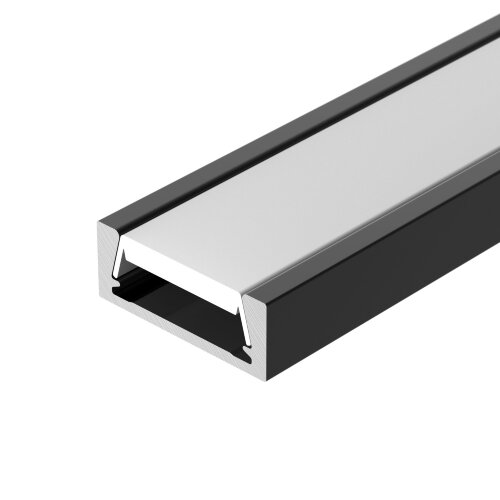 Профиль MIC-M-2000 ANOD BLACK (Arlight, Алюминий) - фото 1