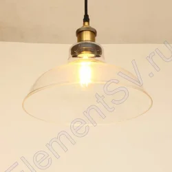 Светильник лофт PG208-C PA32 (220V, E27, стекло)