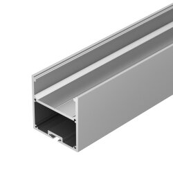 Профиль с экраном SL-LINE-5050-2500 ANOD+OPAL (Arlight, Алюминий)