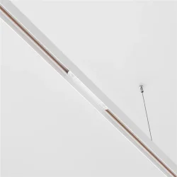 Коннектор питания прямой Exility белый (Белый)