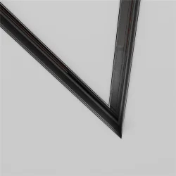 Коннектор угловой 45° Exility встраиваемый под ГКЛ 9,5мм, черный (Черный)