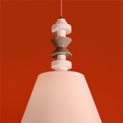 Подвесной светильник Тела / Tela (Латунь) FR2061PL-01BS1