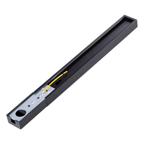 Шинопровод однофазный двухжильный (универсальный) с токопроводом и заглушкой, 1м «Novotech» 135136 (накладной). Фото 2.