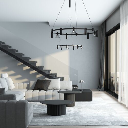 Esthetic Magnetic Трековый светильник 3W 3000K (чёрный) - Фото 5