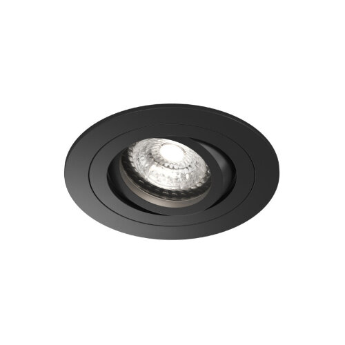 Встраиваемый влагозащищённый светильник HYDRO, IP44, до 15 Вт LED, GU10, алюминий, чёрный. Фото 6