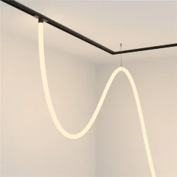 Трековый подвесной светильник Тау / Tau Exility 3000K 100Вт 360° (Черный) TR101-2-100W3K-B