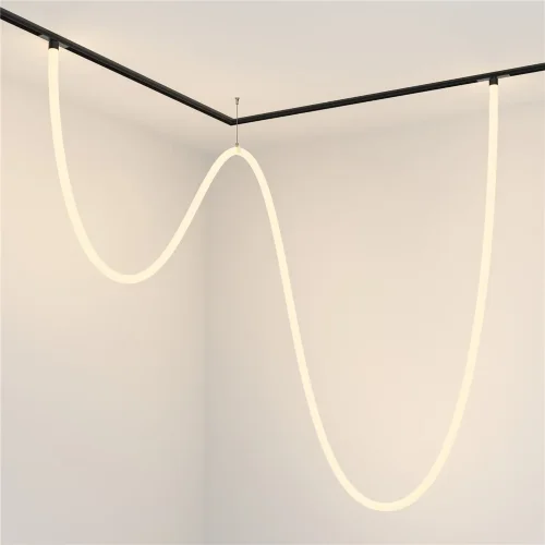 Трековый подвесной светильник Тау / Tau Exility 3000K 100Вт 360° (Черный) TR101-2-100W3K-B - фото 4