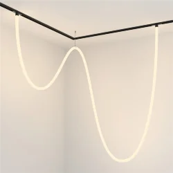 Трековый подвесной светильник Тау / Tau Exility 3000K 100Вт 360° (Черный) TR101-2-100W3K-B