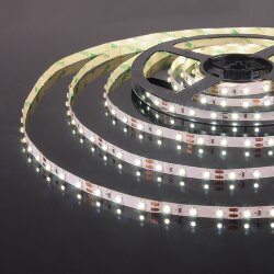 Светодиодная лента 24&amp;nbsp;В 4,8&amp;nbsp;Вт/м 60 Led/м 2835 IP20, холодный белый 6500K, 5 м 24V 4,8W 60Led 2835 IP20 холодный белый, 5м (052955)