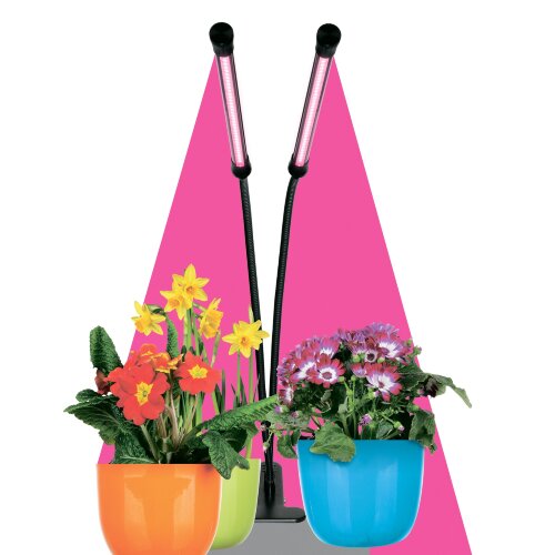 ULT-P33-15W-SPSB-TM IP40 BLACK Светильник для растений светодиодный с таймером, на прищепке, Спектр для рассады и цветения, TM Uniel - фото 5