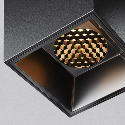 Потолочный светильник Альфа / Alfa LED 5 Вт 2700 К 50° (Черный) C064CL-5W2.7K-SQ-B - фото 5