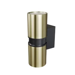 Настенный светильник (бра) Bowery GU10x2 50Вт IP 54 (Латунь)