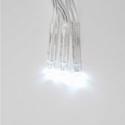 ULD-S0300-200-DTA WHITE IP20 FIRECRACKER Гирлянда светодиодная с контроллером Фейерверк, 3м, 200 светодиодов, Белый свет, Провод прозрачный