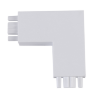 Коннектор шинопровода угловой AC-W-TL белый серии TOP-LINE IN HOME - Фото