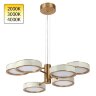 Люстра «ODEON LIGHT EXCLUSIVE» 5450/99L, серия: RIVIERA (крепление на планке). Фото 2.