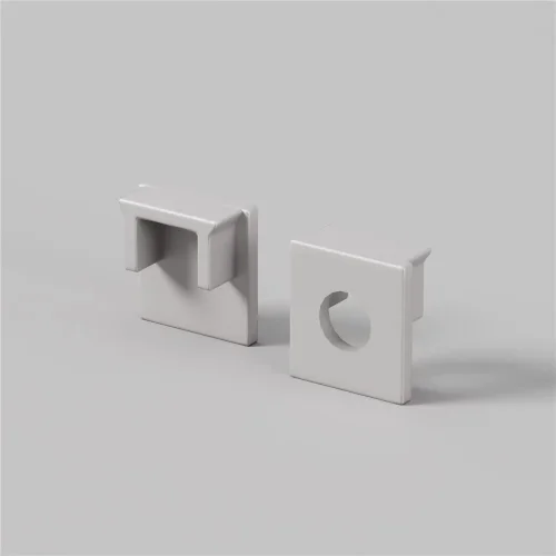 Комплект заглушек (для профиля 53×13) 10 шт., ALM-5313-EC 642067 (Серый) - фото 5