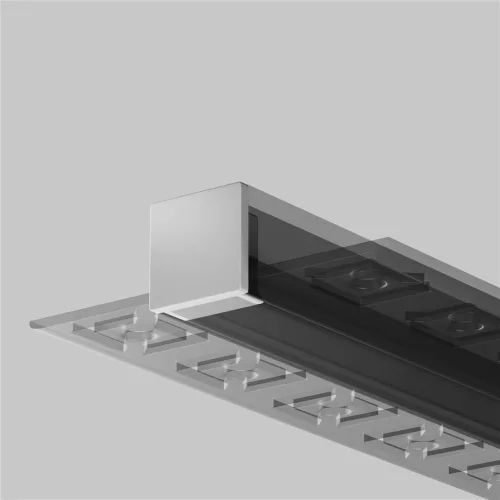 Комплект заглушек (для профиля 53x13) 10 шт., ALM-5313-EC 642067 (Серый) 642067 - фото 3