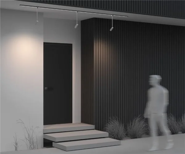 Уличный трековый светильник Focus Led Elasity IP 3000K 8Вт 45° белый (Белый) - фото 8