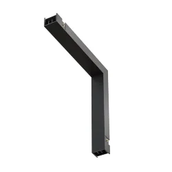 Коннектор питания угловой внутренний Basity, черный (Черный)