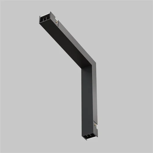 Коннектор питания угловой внутренний Basity, черный (Черный) - фото 2