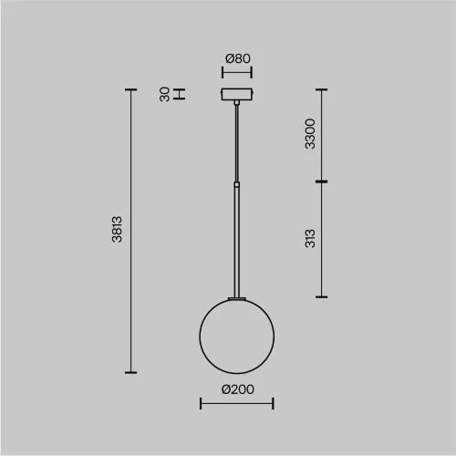 Подвесной светильник Настроение / Mood G4х1 (Латунь) MOD172PL-01BS - фото 9
