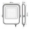 Прожектор светодиодный PFL-V 100Вт 6500К IP65 ДО Pro JazzWay 5039759 - фото 8