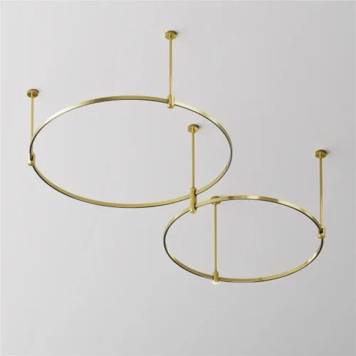 Шинопровод круглый 800 мм Flarity латунь (Латунь) - фото 6