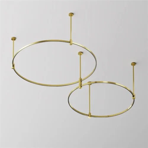 Шинопровод круглый 800 мм Flarity латунь (Латунь) TRX154-R-D800-BS - фото 4