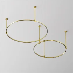 Шинопровод круглый 800 мм Flarity латунь (Латунь) TRX154-R-D800-BS