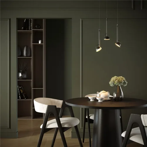 Светильник подвесной светодиодный Join 7W 3000K черный 50313 LED - фото 4