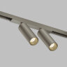 DK5942-DN Светильник трековый SHINE SPOT ZigBee, 48В, 8Вт*2, 2700-6000K, IP20, темный никель, алюминий.