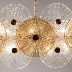 Подвесной светильник Aster E14х10 (Золото)