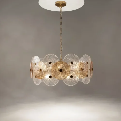 Подвесной светильник Aster E14х10 (Золото) - фото 6