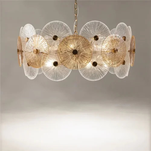 Подвесной светильник Aster E14х10 (Золото) - фото 8