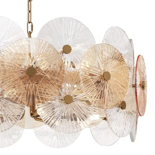 Подвесной светильник Aster E14х10 (Золото) - фото 10