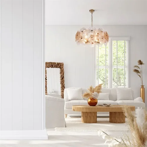 Подвесной светильник Aster E14х10 (Золото) - фото 13