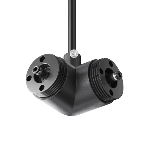 Угловой коннектор для системы Shelf с вводом питания (Черный) CA014LC-P-B - фото